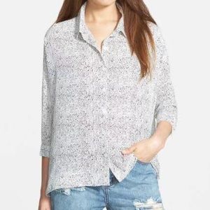 Leith - Button Dolman Sleeve Shirt